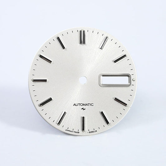 28.5mm Dial Sunburst Silver S OEM No Lume NH36 Movement