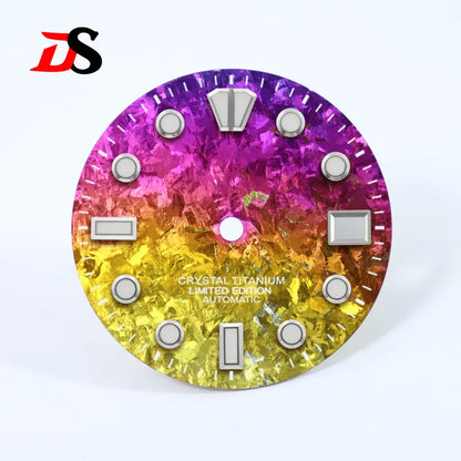 Ice Crystal Titanium Dial 28.5mm Dial BGW9 C3 Lume NH35 Movement