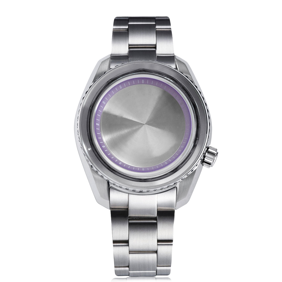 SPB185 42mm Case No Bezel Two-way Rotation NH34 NH35 Three-bead Strap