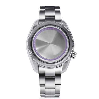 SPB185 42mm Case No Bezel Two-way Rotation NH34 NH35 Three-bead Strap