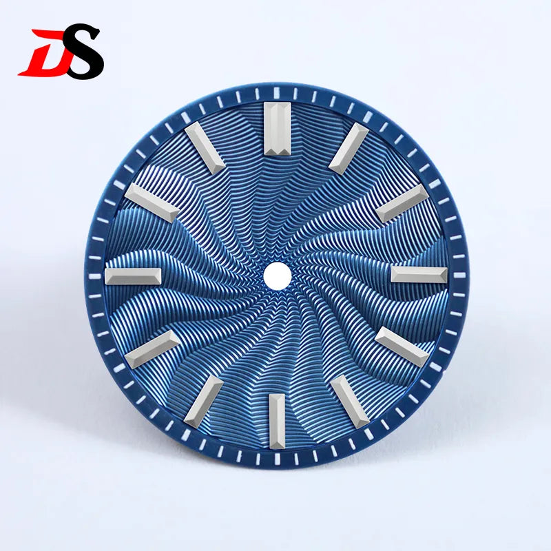 Guilloche Dial Envelope Index No Lume Sterile 28.5mm NH35NH34 Movement 3 O'clock /6O'clock /no Date