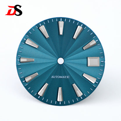 Refraction Sunburst 28.5mm Dial  BGW9 C3 Lume NH35 Movement Date