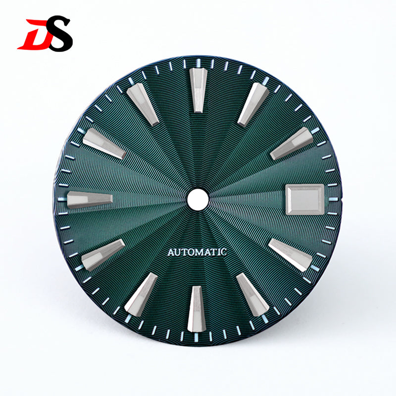 Refraction Sunburst 28.5mm Dial  BGW9 C3 Lume NH35 Movement Date