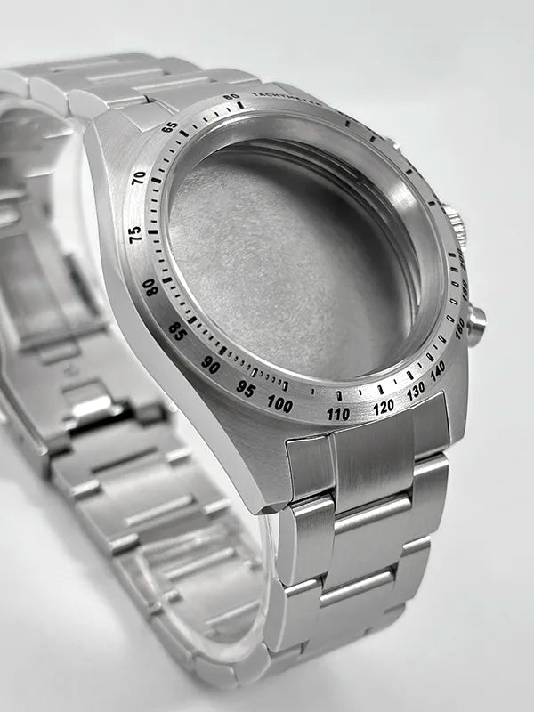 DS Watch 39mm Watch Case Solid Stainless Steel for VK63 VK64 Watches Automatic Movement Accessory Parts