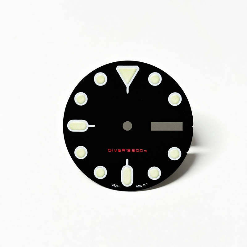 SKX007 Dial C3 lume For NH36 Mod