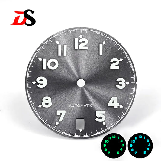 NH35 Dial 28.5mm Forerunner Dial BGW9 C3 Lume Number