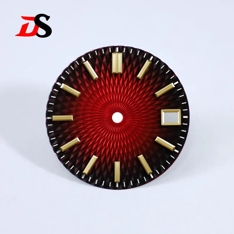 28.5mm Dial Pineapple Face Dial Diamond Pattern No Lume for NH35NH36 Movement