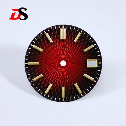 28.5mm Dial Pineapple Face Dial Diamond Pattern No Lume for NH35NH36 Movement