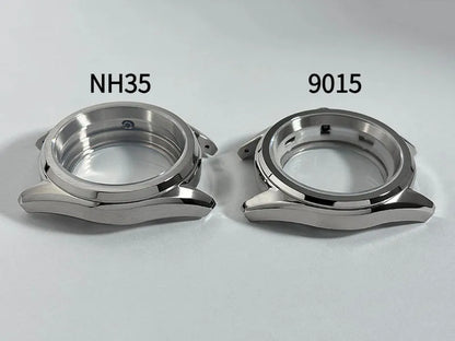 38mm Watch Case Stainless Steel Classic for MIYOTA 9015 Movement 28.5mm Dial