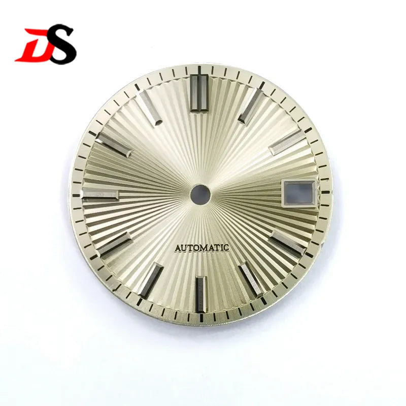 Red Cocktail Dial NH35NH34 No Lume 28.5mm