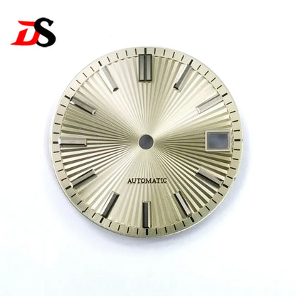 Red Cocktail Dial NH35NH34 No Lume 28.5mm