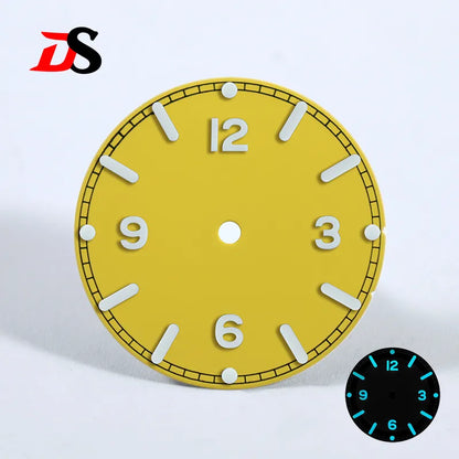369 Number Dial 28.5mm Matte for NH35NH38 Movement No Date Dial