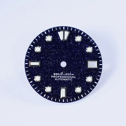 Marinemaster MM index 28.5mm Dial Blue Starry Sky NH35 nh36 movement blue sands