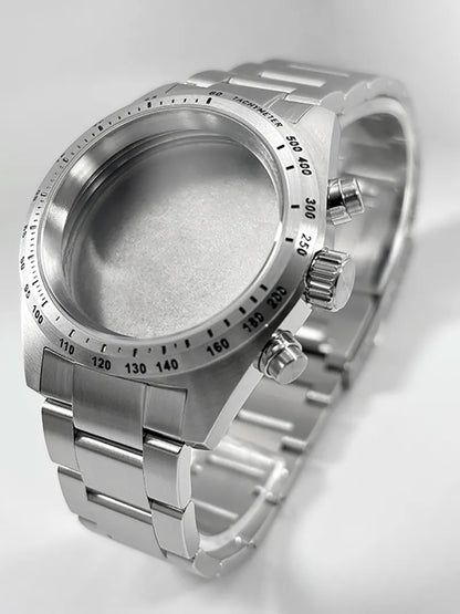 DS Watch VK63 39mm Watch Case Solid Stainless Steel for VK64 Watches Automatic Movement Accessory Parts