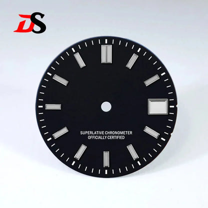 28.5mm Date just Dial sunburst dial NH35 movement