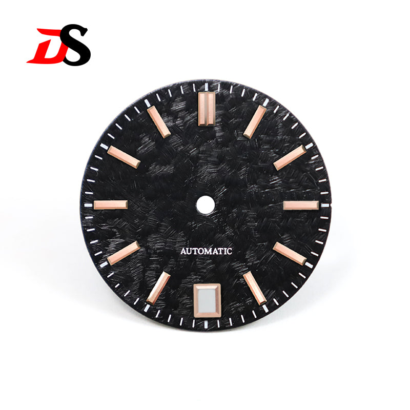 62GS Mod Dial Sakura Minute Mark NH34Gmt HI-BEAT 6 O'clock Date Xinzhou No Lume28.5mm for SKX007NH35