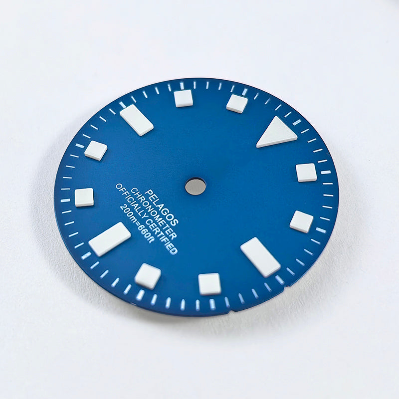 No Date Retro Pelagos Sun Blue/green Luminous Dial GMT50 Layer