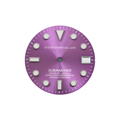 Sunburst SUB Dial Mod Luminous Dial NH35NH36 Movement 28.5mm