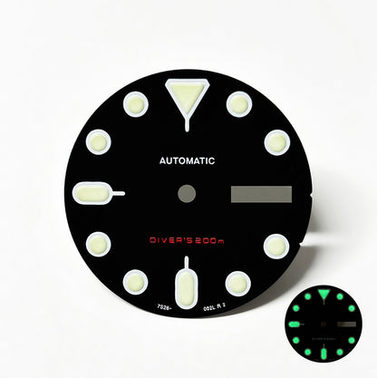 SKX007 Dial C3 lume For NH36 Mod