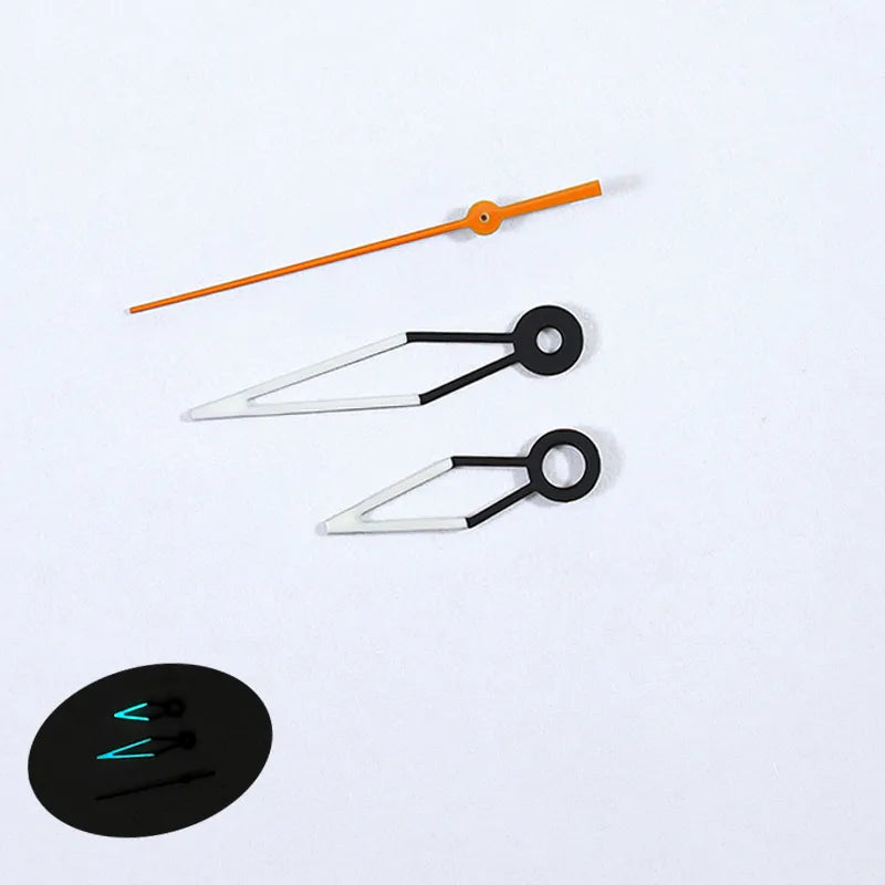 Skeleton Watch Hands NH35/NH36/NH38 BGW9 Lume Hour Hand Needle