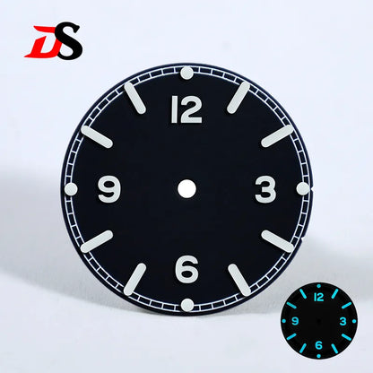 369 Number Dial 28.5mm Matte for NH35NH38 Movement No Date Dial