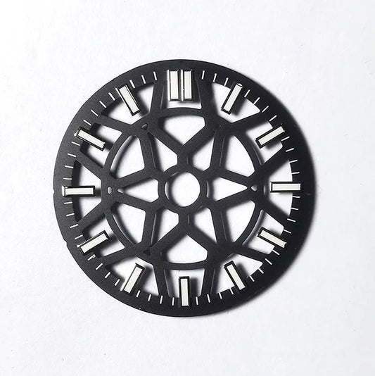 28.5mm Hollow Skeleton Dial NH70 Movement