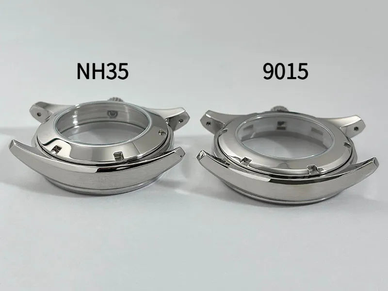38mm Watch Case Stainless Steel Classic for MIYOTA 9015 Movement 28.5mm Dial