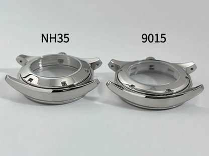 38mm Watch Case Stainless Steel Classic for MIYOTA 9015 Movement 28.5mm Dial