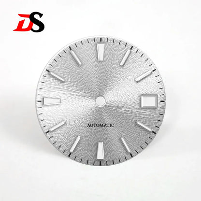 28.5mm Invisible Texture Sunburst GS Blue Lume NH35 Movement Multiple Colors