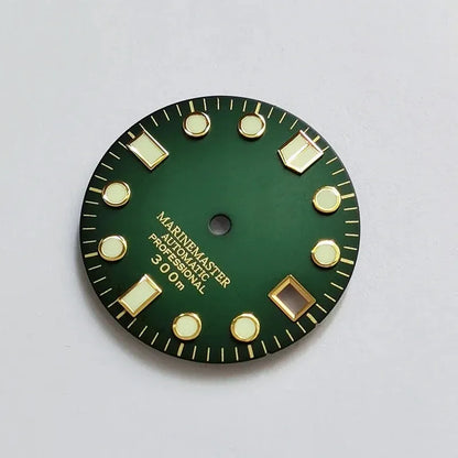 Marinemaster MM Index Dial Gold BGW9 C3 Lume for NH35NH36 Movement 28.5mm