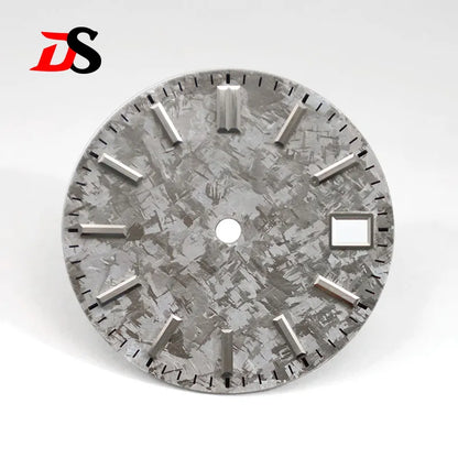 28.5mm Dial Grey Crystal Titanium Texture 28.5mm NO Lume NH35 Movement