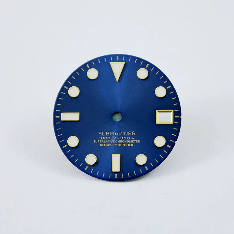 SUB Dial Mod Whole Series Sunburst Classic Dial BGW9 C3 Lume for NH35 Movement