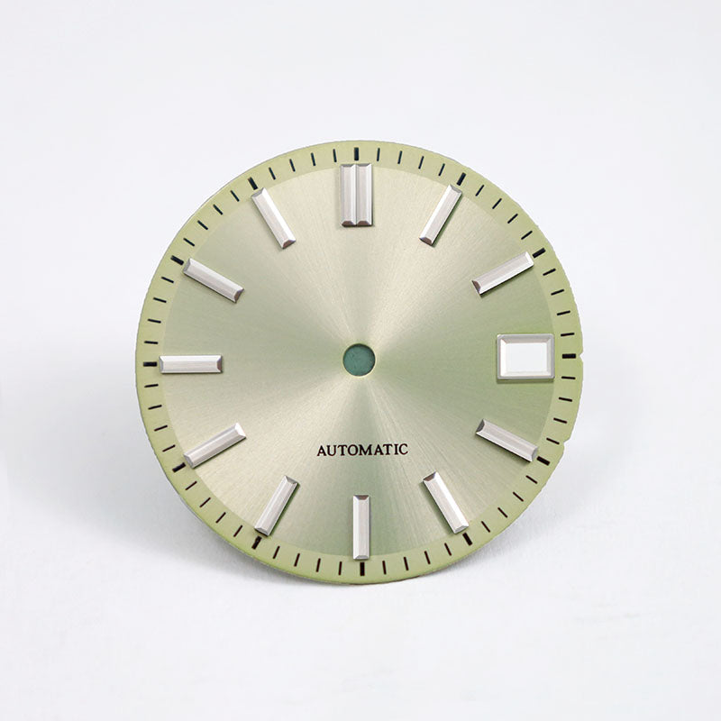 Dial with Chapter Ring Effect Date Dial No Lume