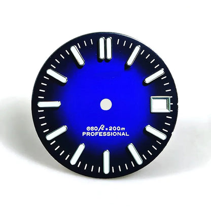 28.5mm Sunburst Gradient Dial AP-Index Mod Dial Blue Lume
