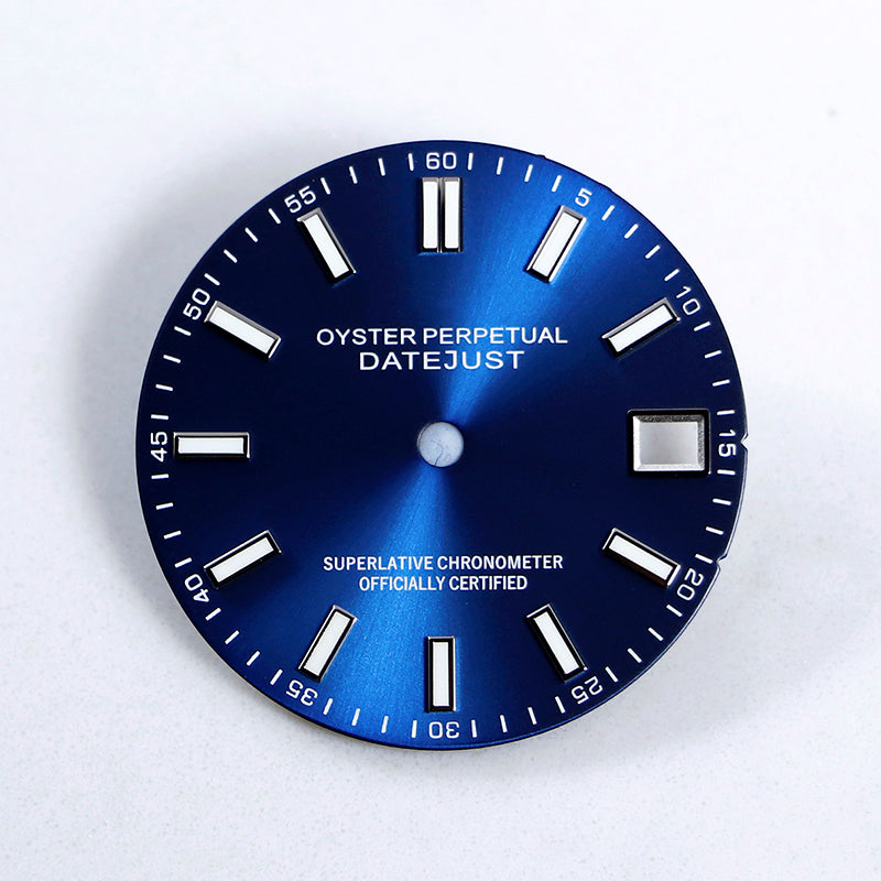 Date just Dial Number minute mark