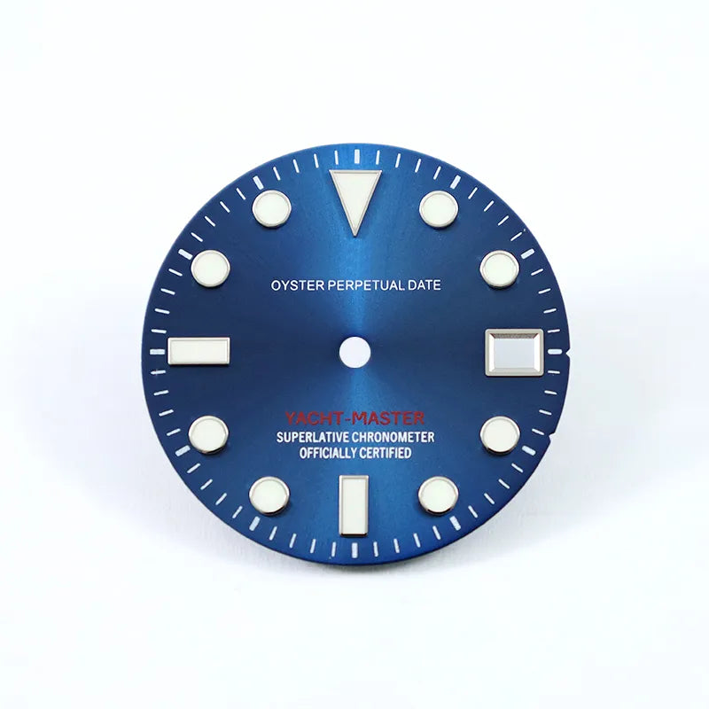 SUB 28.5mm Dial Matte Sunburst Yacht Literally Mod BGW9 C3 Lume NH35 Movement