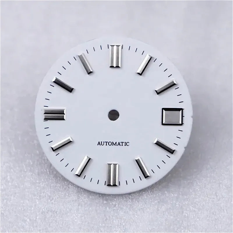 28.5mm Watch Dial Classic Sunburst Dial No Lume NH35 Movement