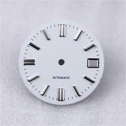 28.5mm Watch Dial Classic Sunburst Dial No Lume NH35 Movement