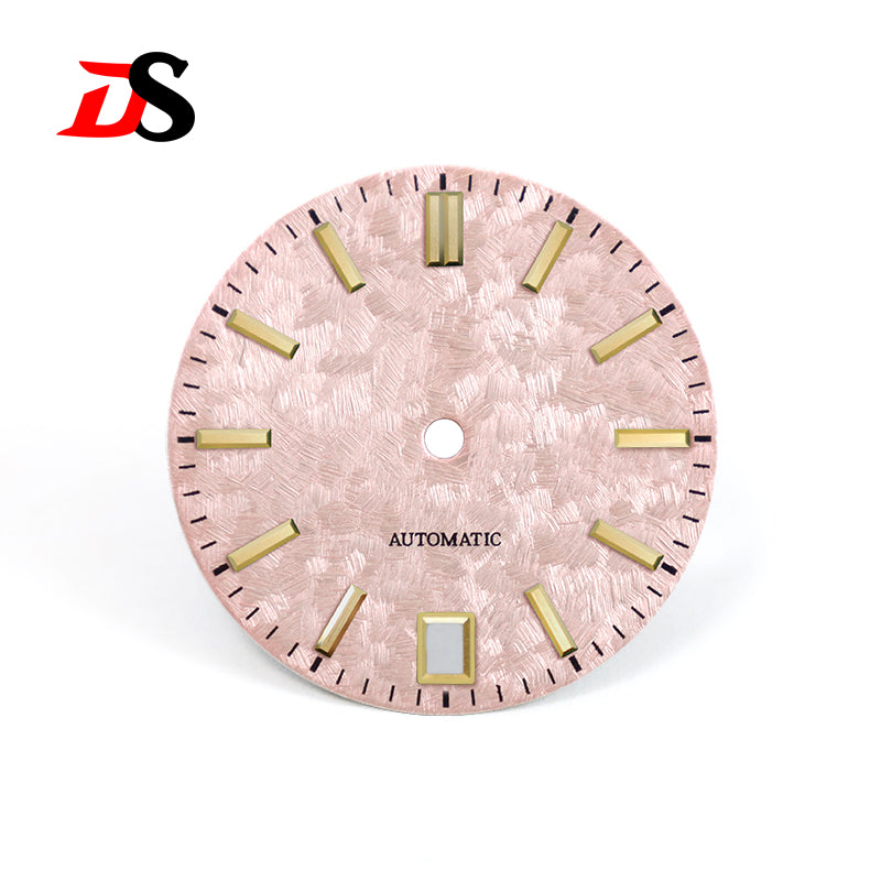 62GS Mod Dial Sakura Minute Mark NH34Gmt HI-BEAT 6 O'clock Date Xinzhou No Lume28.5mm for SKX007NH35