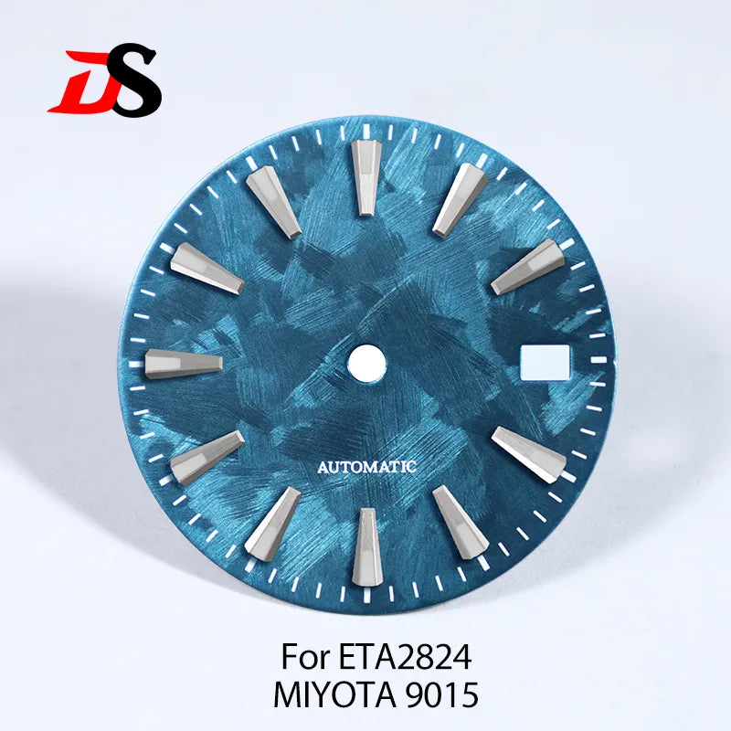 28.5MM Sakura Dial BGW9 C3 Lume for ETA2824/MIYOTA 9015 Movement