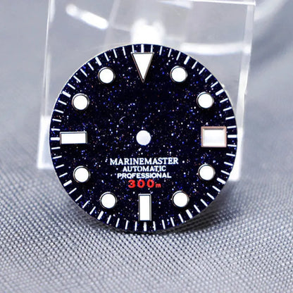 Marinemaster MM index 28.5mm Dial Blue Starry Sky NH35 nh36 movement blue sands