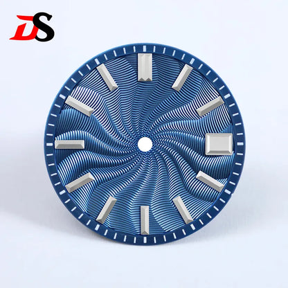 Guilloche Dial Envelope Index No Lume Sterile 28.5mm NH35NH34 Movement 3 O'clock /6O'clock /no Date