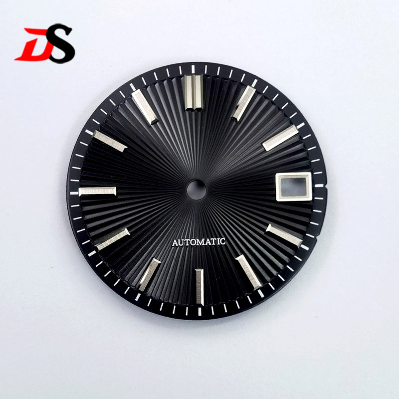 Red Cocktail Dial NH35NH34 No Lume 28.5mm