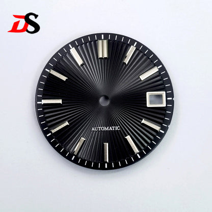 Red Cocktail Dial NH35NH34 No Lume 28.5mm