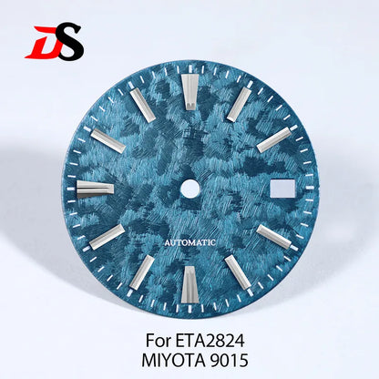 28.5mm Dial 62GS Xinzhou Sakura Dial No Lume for NH35 ETA2824 SW200 MIYOTA9015 Movement No Date