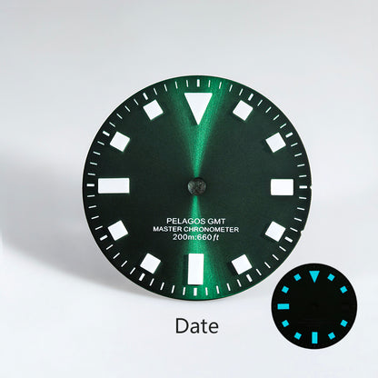 Pelagos Vintage Dial No Date GMT 50 Layers Lume Retro