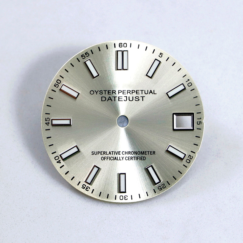 Date just Dial Number minute mark