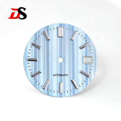 Vertical Pattern GS Bamboo Vertical Grain 28.5MM Dial Nh35 NH34