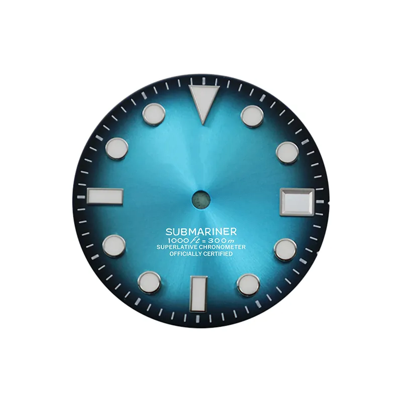 Sunburst SUB Dial Mod Luminous Dial NH35NH36 Movement 28.5mm