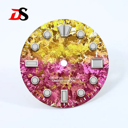 Ice Crystal Titanium Dial 28.5mm Dial BGW9 C3 Lume NH35 Movement